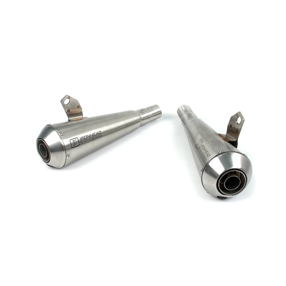 Auspuff IXIL IRONHEAD in INOX zu Triumph (CH- Homologiert) EURO4