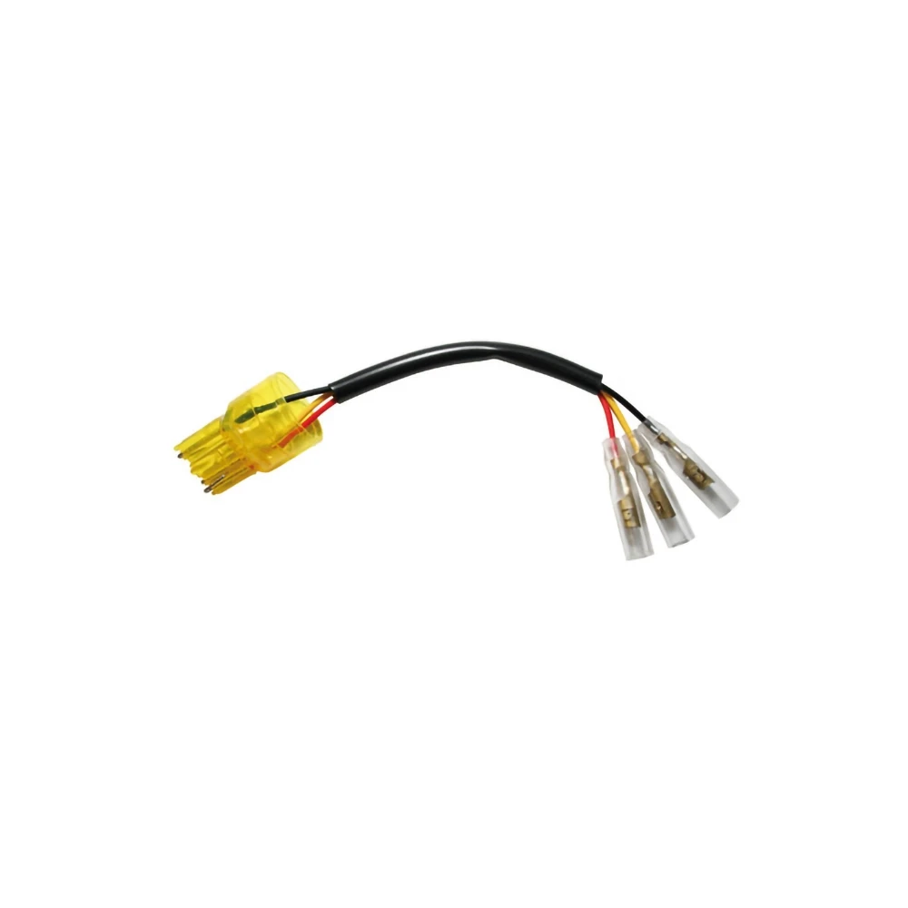 Verbindungskabel HIGHSIDER TYP5 für Motorrad Rücklicht, 3 Kabel mit Rund
