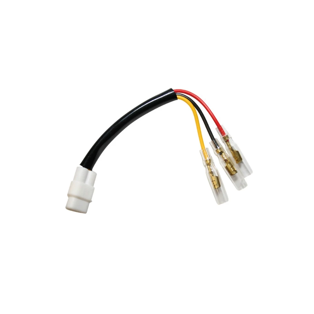 Verbindungskabel HIGHSIDER TYP3 für Motorrad Rücklicht, 3 Kabel mit Rund
