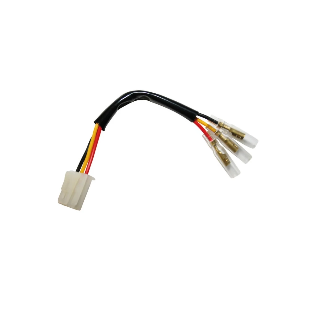Verbindungskabel HIGHSIDER TYP4 für Motorrad Rücklicht, 3 Kabel mit Rund