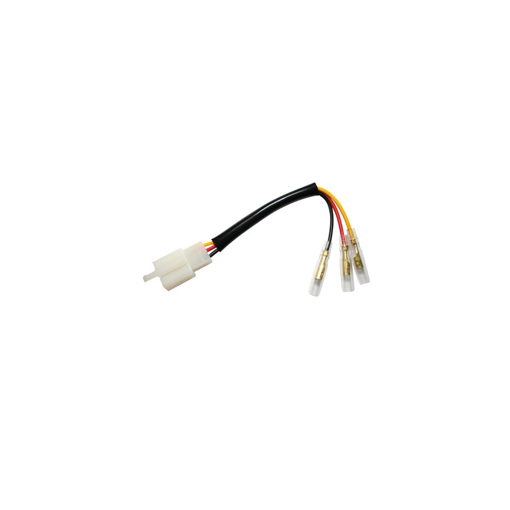 Verbindungskabel HIGHSIDER TYP7 für Motorrad Rücklicht, 3 Kabel mit Rund