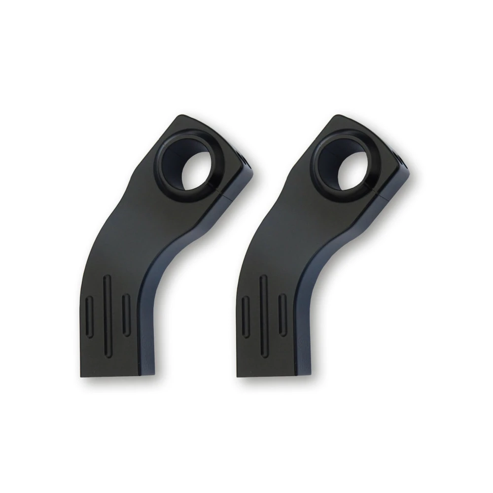 Riser RITZ (Paar) FLAT für Ø 22/25.4mm Lenker in SCHWARZ (M12x1.5 - Höhe: