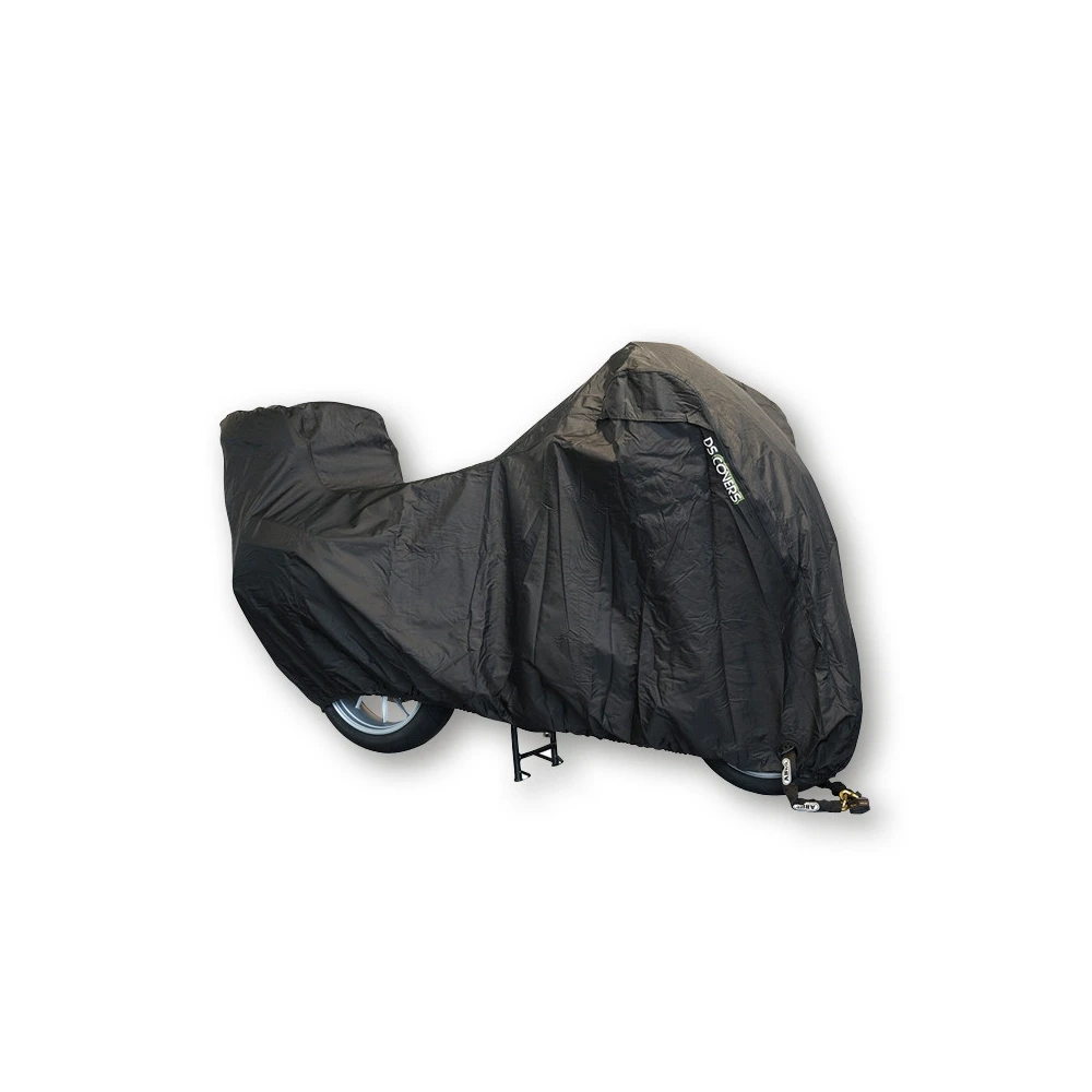 Motorraddecke DS COVERS ALFA OUTDOOR SCHWARZ - Grösse XL (LxBxH: 246 x 104