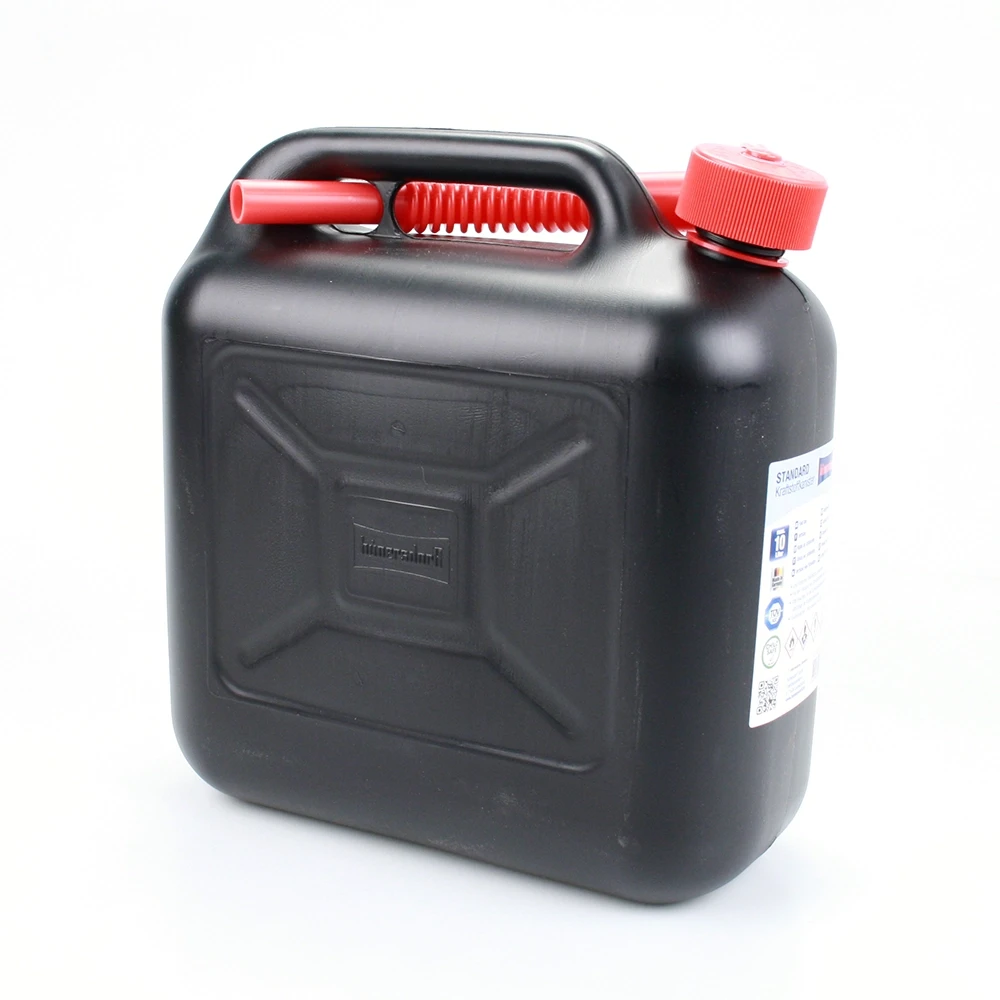 Benzinkanister hünersdorff STANDARD 10l schwarz geeignet für Kraftstoff, r