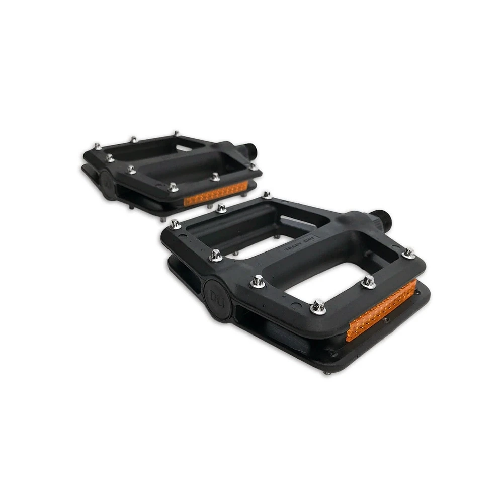 Pedalen LYNX (Paar) PIN UNIVERSAL in Schwarz für Mofa's