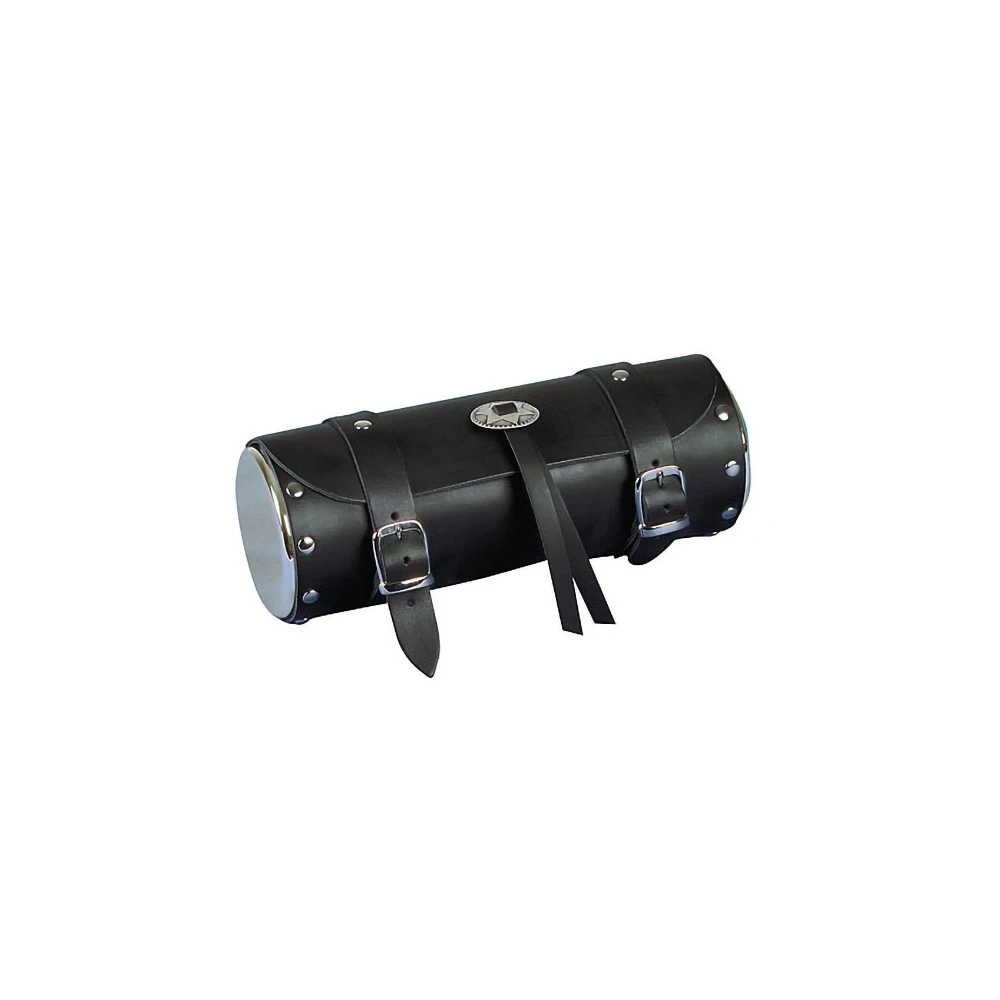 Werkzeugrolle NN PRODUCTS in SCHWARZ aus Rindleder mit Chromdeckel und Con