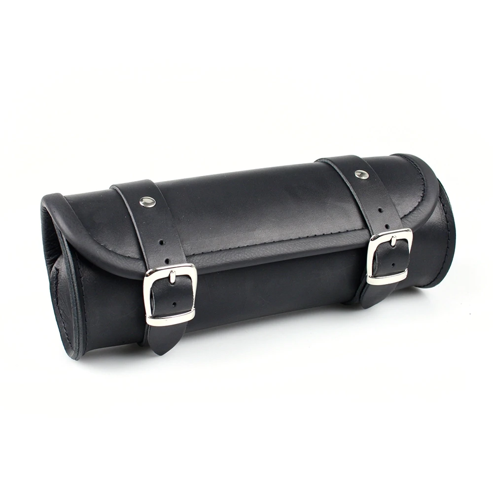 Werkzeugrolle NN PRODUCTS TEXAS in SCHWARZ aus Rindleder (Ø 10/11.5 x 29cm