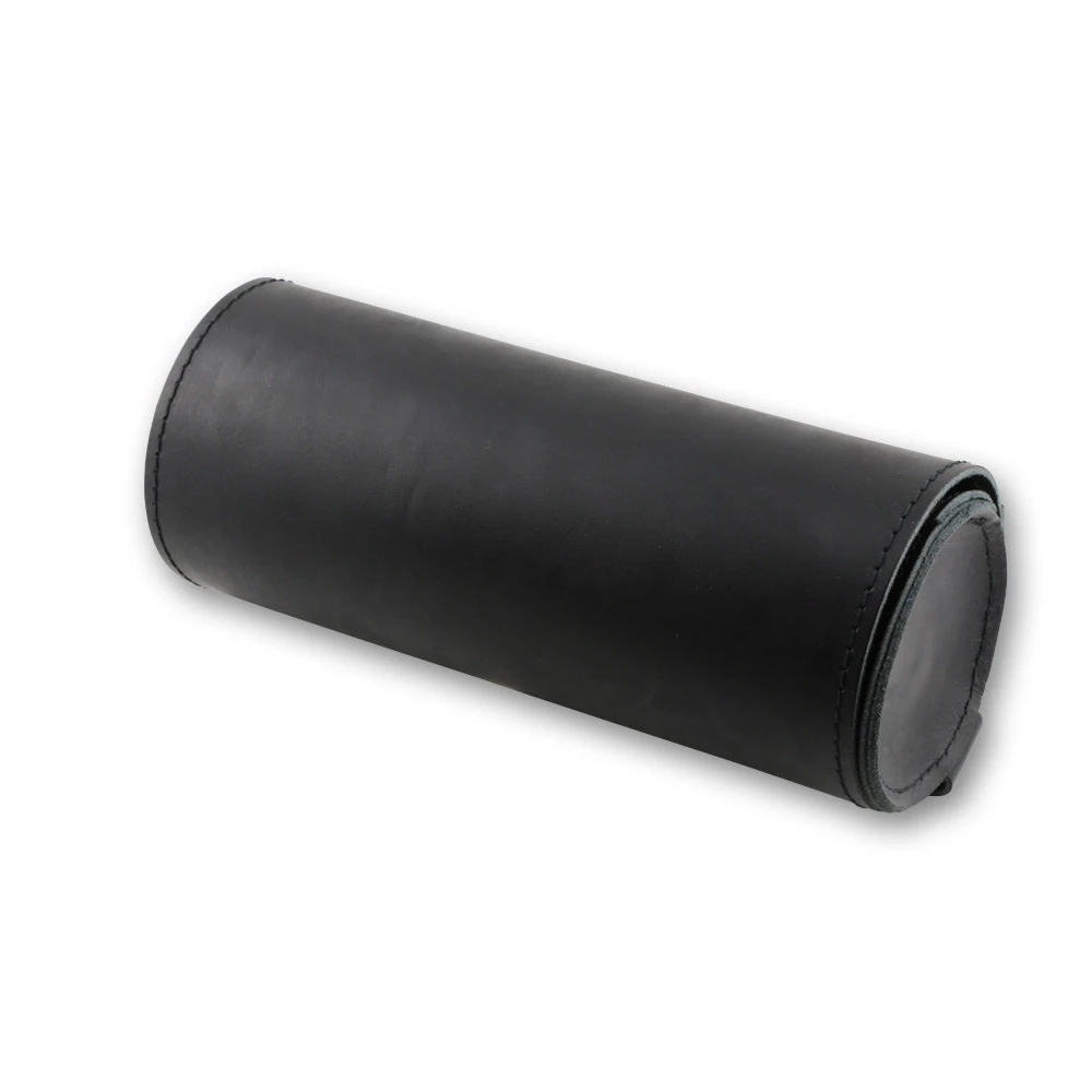 Werkzeugrolle NN PRODUCTS ELDORADO in SCHWARZ aus Rindleder (Ø 12 x 29cm)