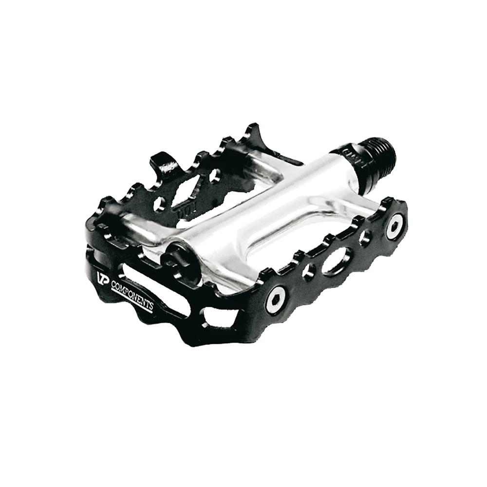 Pedalen VP COMPONENTS (Paar) VP-199 CNC Alu UNIVERSAL in Schwarz/Silber fü