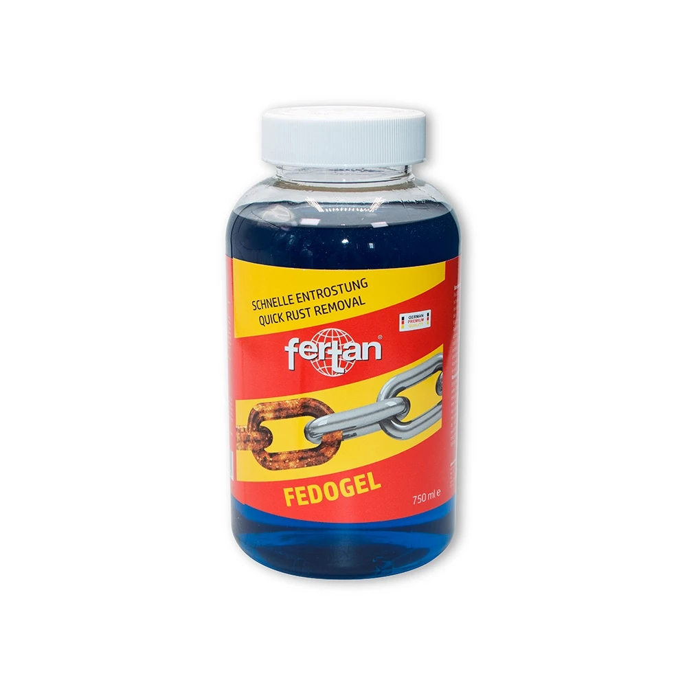Entroster FERTAN FeDOGEL speziell geeienget für senkrechte Flächen 750 ml