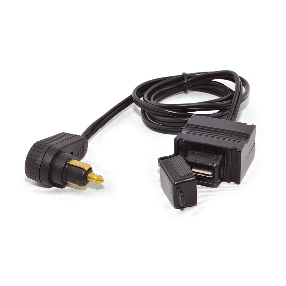 Adapterkabel BAAS DIN Bike-Zigarettenanzünder Stecker - USB Steckdose univ