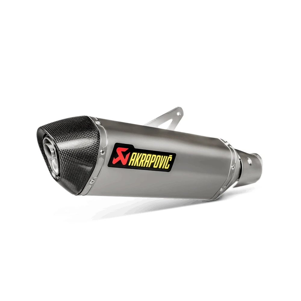 Auspuff AKRAPOVIC SLIP-ON in TITAN mit CARBON-ENDCAP zu Kawasaki (CH Homol