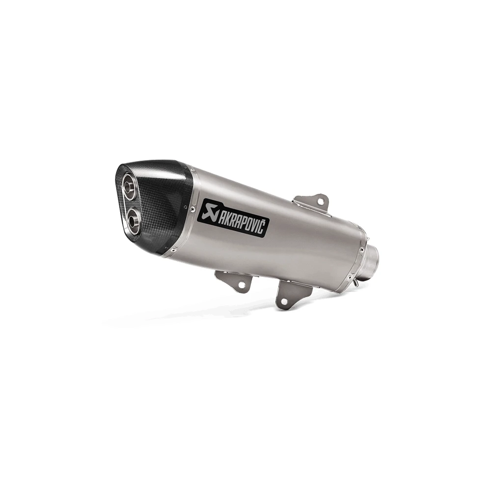 Auspuff AKRAPOVIC SLIP-ON in TITAN mit CARBON-ENDCAP zu Yamaha (CH Homolog