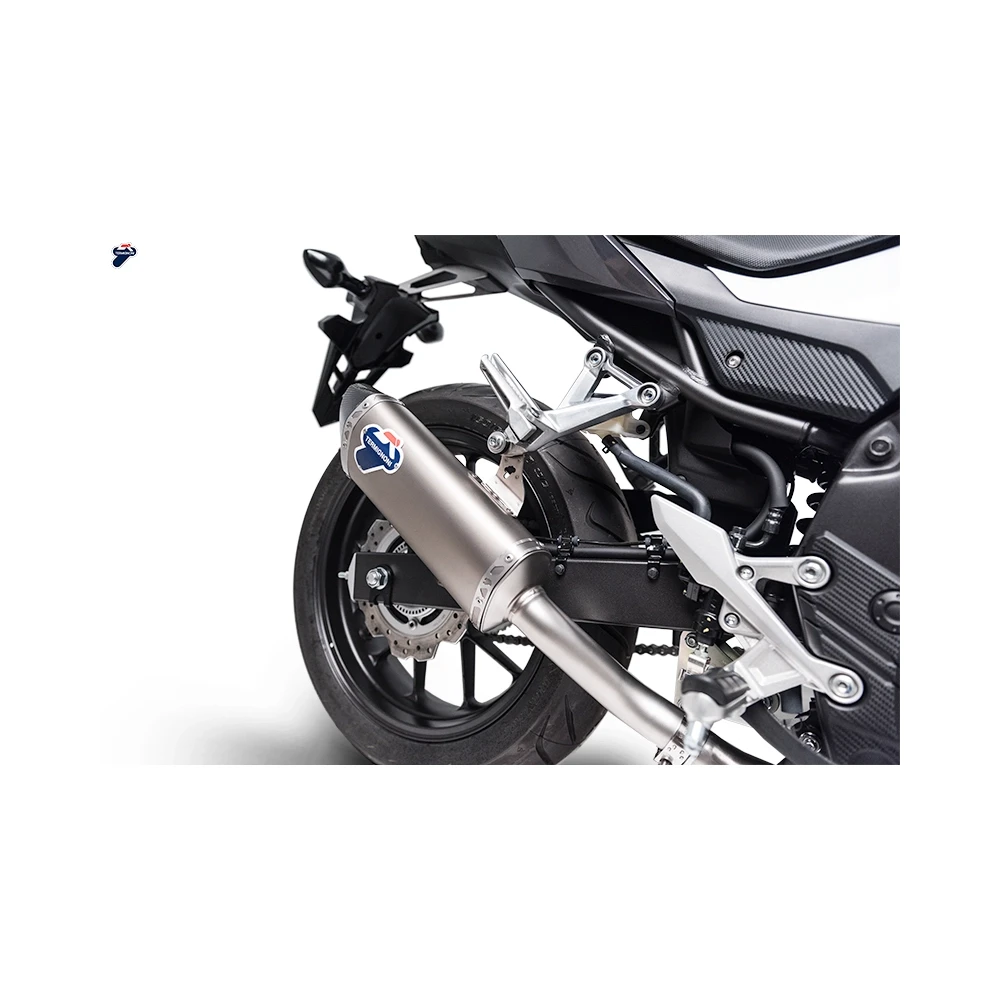 Auspuff TERMIGNONI FORCE SLIP-ON in TITAN/CARBON zu Honda (CH Homologiert)
