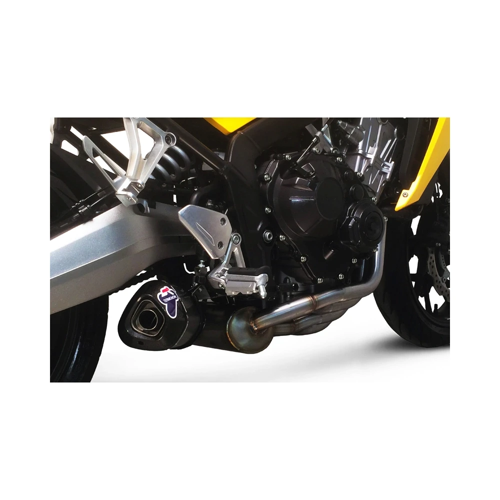 Auspuffanlage TERMIGNONI RELEVANDE in TITAN/CARBON zu Honda (CH Hom) ben K