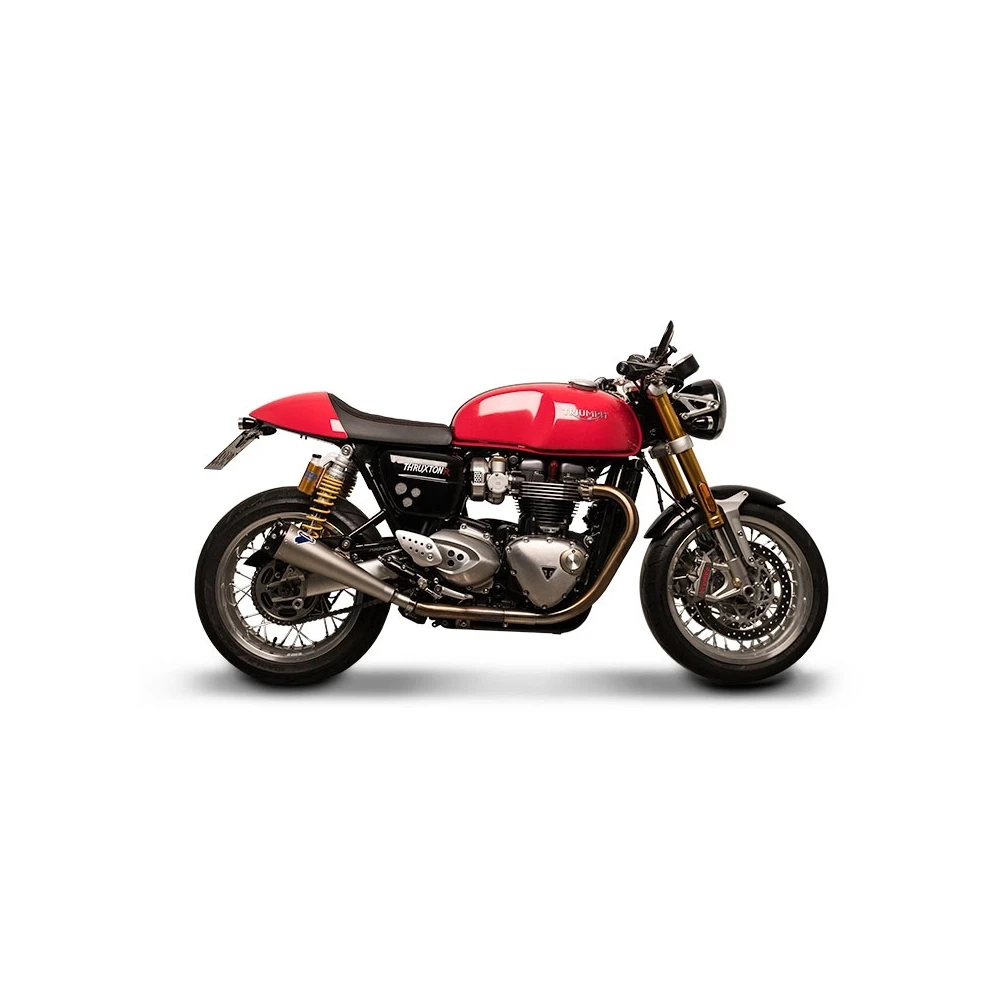 Auspuff TERMIGNONI CONIC SLIP-ON in INOX zu Triumph (CH Homologiert)