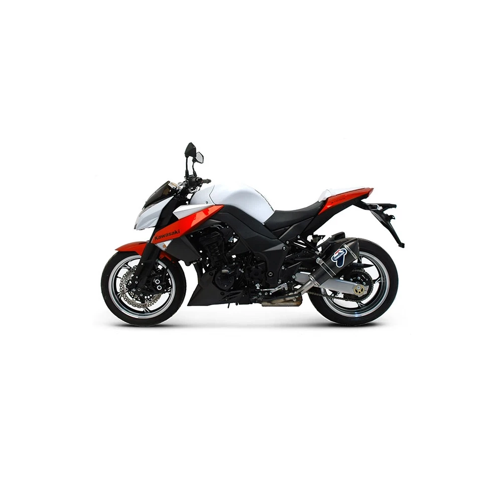 Auspuff TERMIGNONI CONIC SLIP-ON in INOX/CARBON zu Kawasaki (CH Homologier