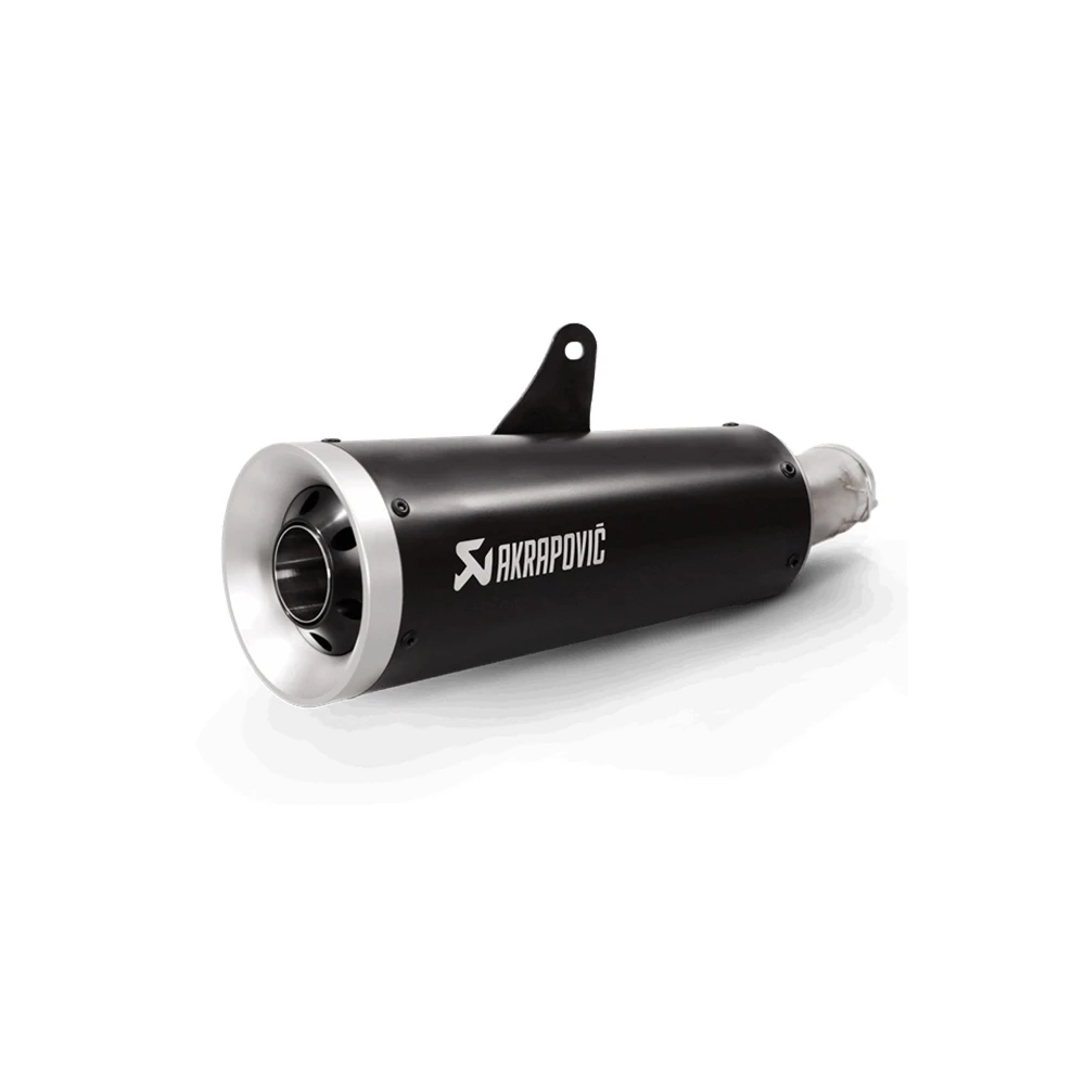Auspuff AKRAPOVIC SLIP-ON in TITAN-SCHWARZ zu Kawasaki (CH Homologiert) EU