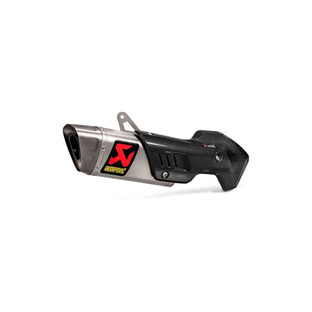 Auspuff AKRAPOVIC GP STYLE (SLIP-ON) in TITAN mit CARBON-ENDCAP zu Ducati