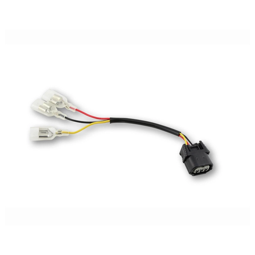 Verbindungskabel SHIN YO für Motorrad Rücklicht, 3 Kabel mit Flachsteckhül
