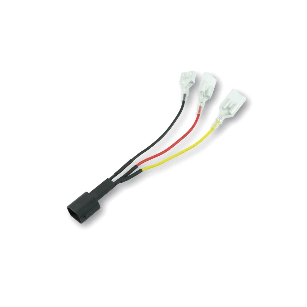 Verbindungskabel SHIN YO für Motorrad Rücklicht, 3 Kabel mit Flachsteckhül