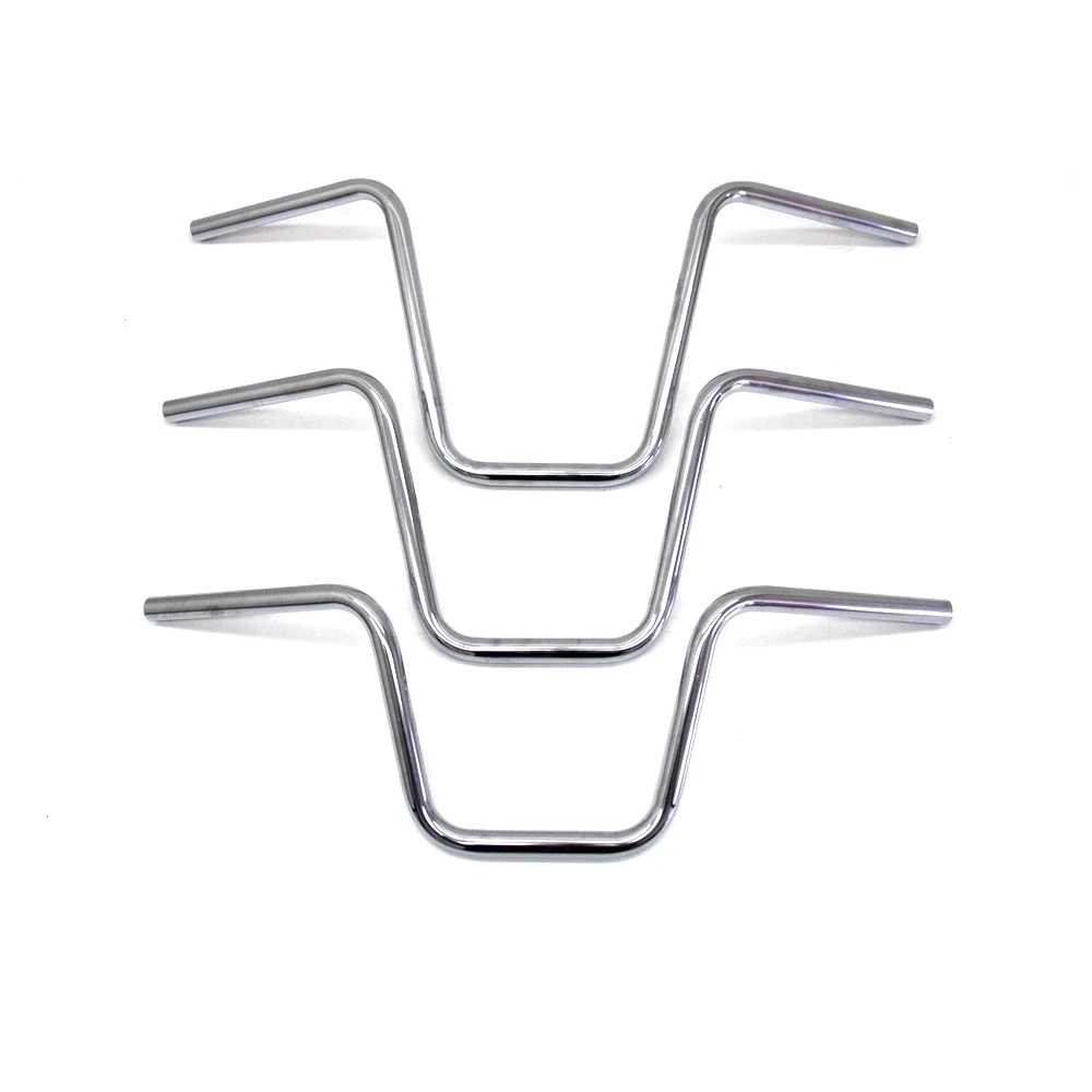 FEHLING APE HANGER NARROW SMALL mit KK mit 3 Loch KB Ø 25.4mm in CHROM (B