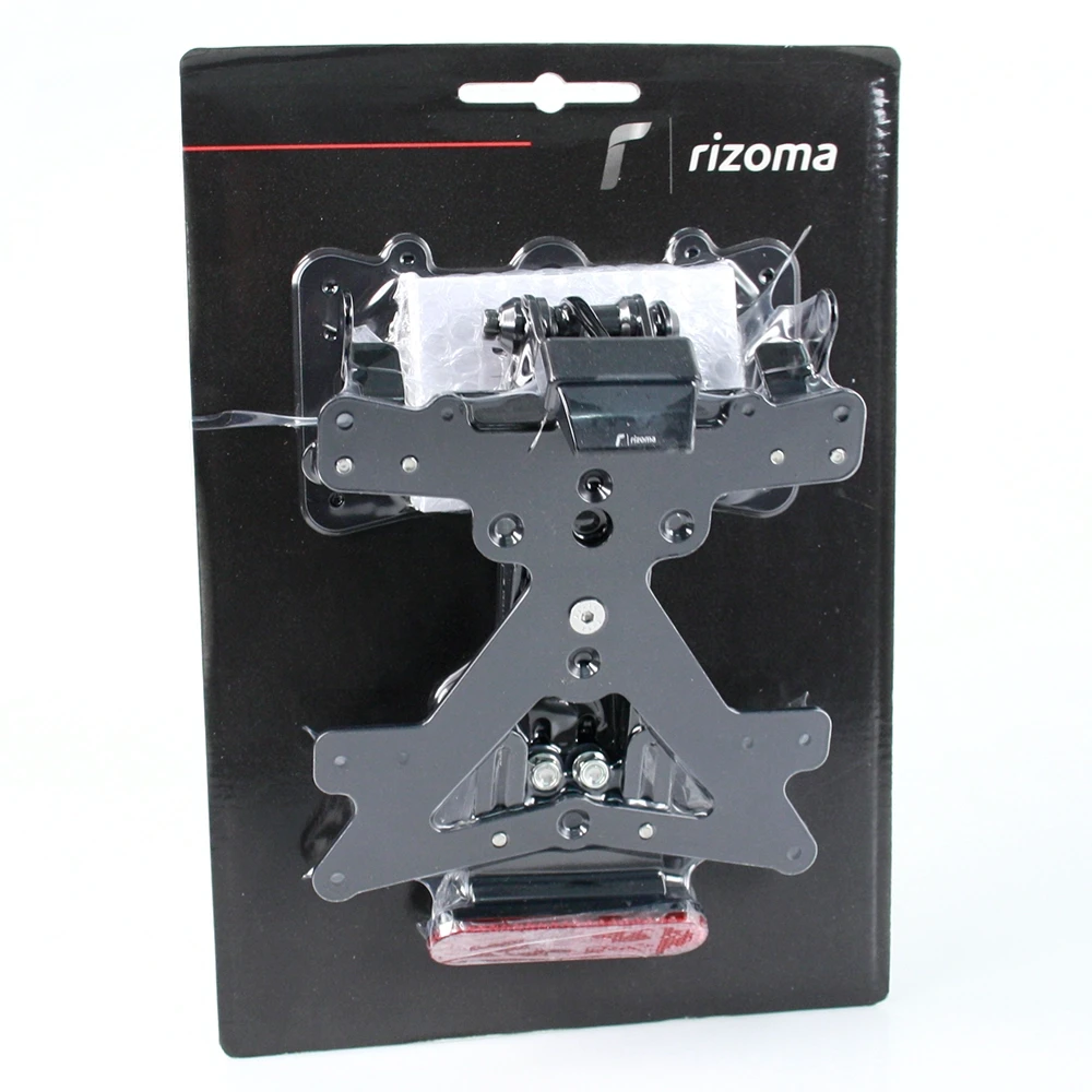 Kennzeichenhalter RIZOMA FOX in SCHWARZ zu Yamaha inkl. Kennzeichenbeleuch