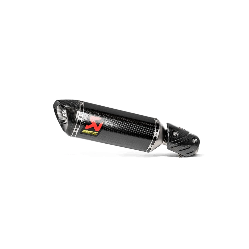 Auspuff AKRAPOVIC SLIP-ON in TITAN mit CARBON-ENDCAP zu Kawasaki (CH Homol