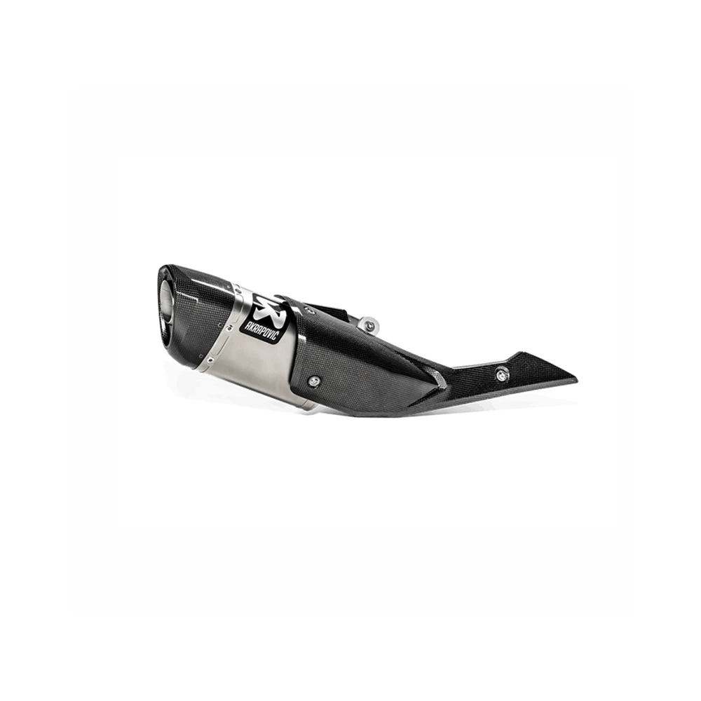 Auspuff AKRAPOVIC HEXAGONAL (SLIP-ON) in TITAN mit CARBON-ENDCAP zu Suzuki