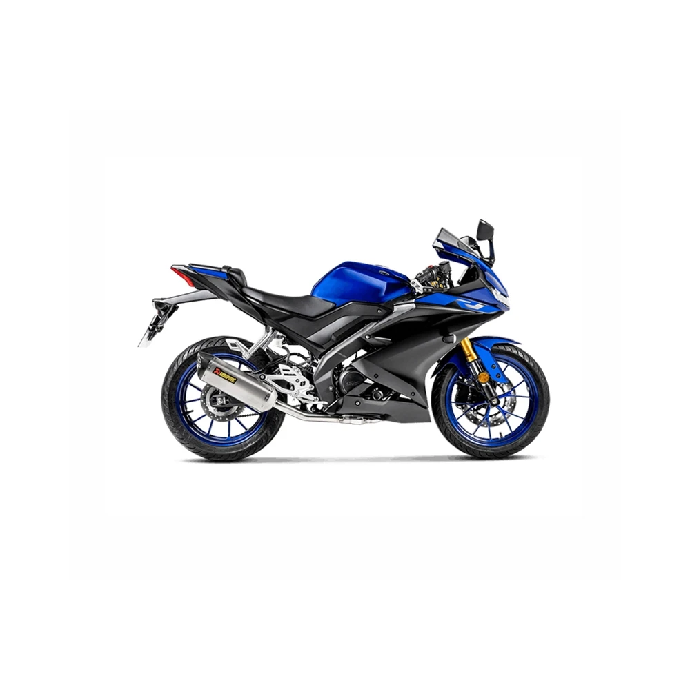 Auspuffanlage AKRAPOVIC in TITAN/INOX mit CARBON-ENDCAP zu Yamaha XMAX CH Hom.