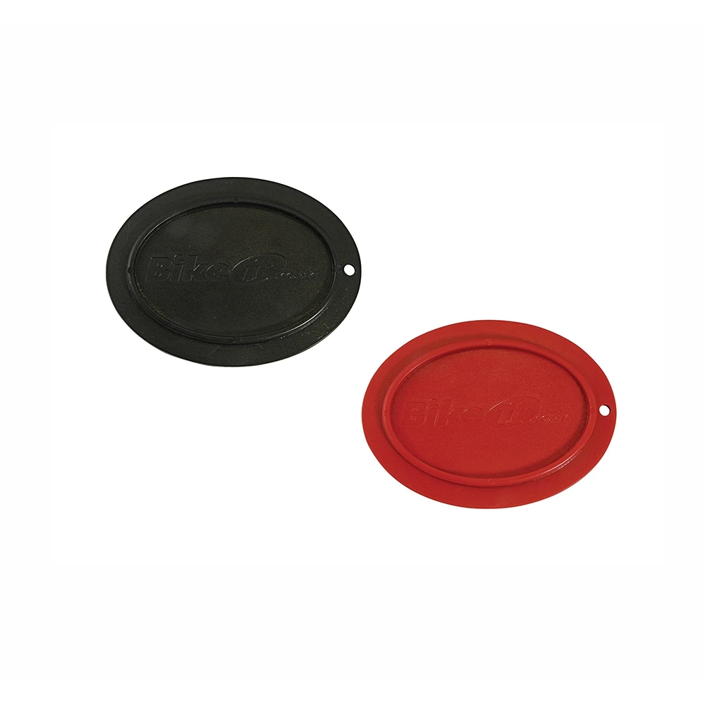 Unterteller BIKE IT OVAL (Farbe assortiert) für Seitenständer (verhindert