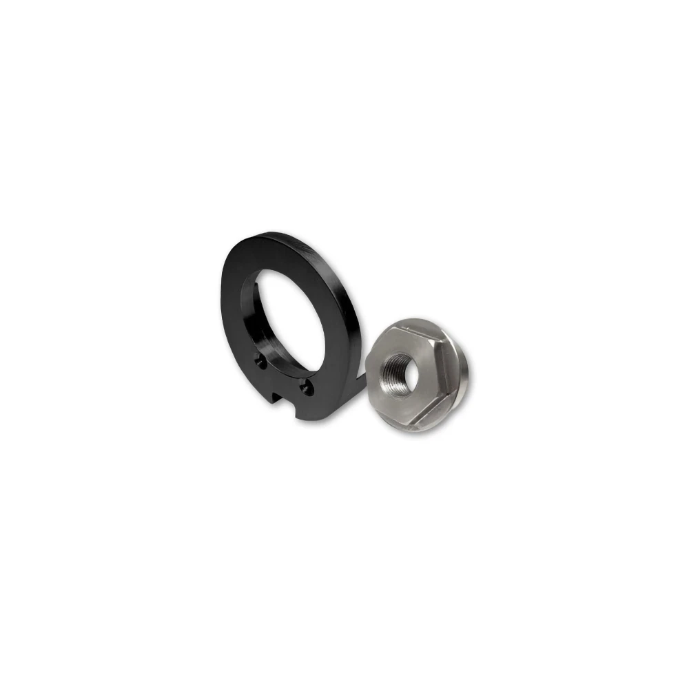 Adapter HeinzBikes SET3/4 Zoll Steckachse zu Kennzeichenhalter SIDE MOUNT