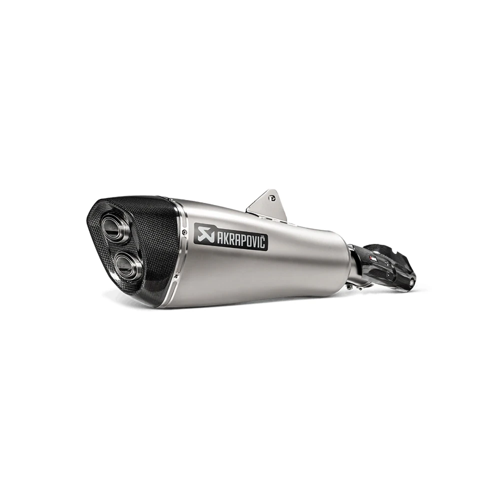 Auspuff AKRAPOVIC SLIP-ON in TITAN mit CARBON-ENDCAP zu BMW (CH Homologier