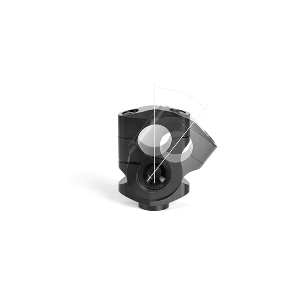 Vario Riser-Lenkblock ABM variabel Originalaufnahme in SCHWARZ für Ø 28.6m