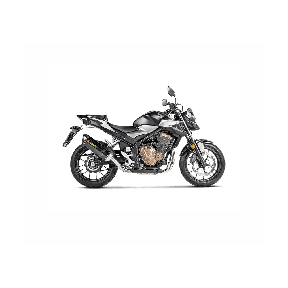 Auspuff AKRAPOVIC HEXAGONAL (SLIP-ON) in CARBON mit CARBON-ENDCAP zu Honda