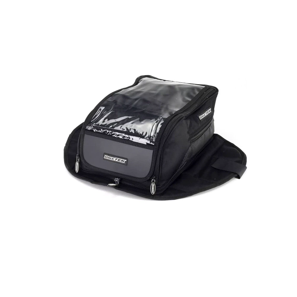 Tankrucksack BIKETEK URBANO TANK BAG für STAHLTÄNKE in SCHWARZ (35x 25 x