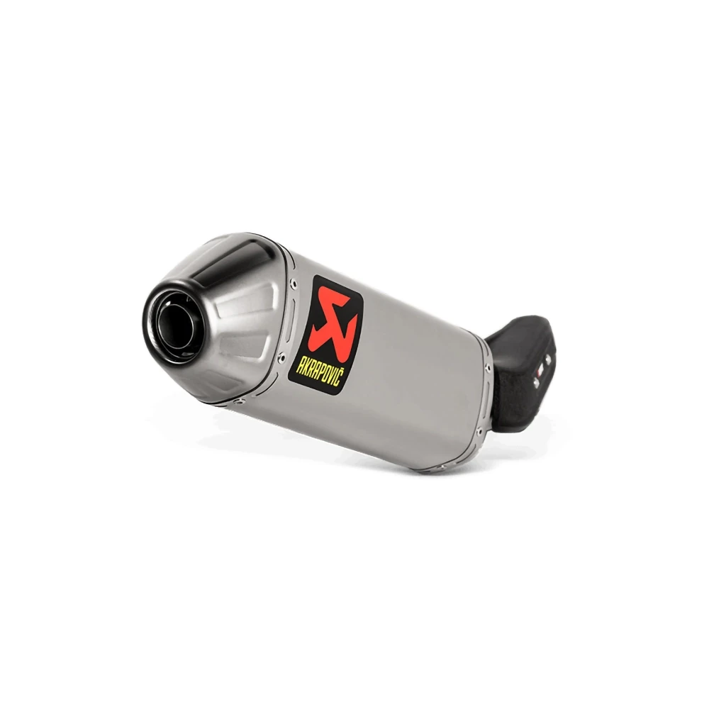 Auspuff AKRAPOVIC (SLIP-ON) in TITAN mit TITAN-ENDCAP zu Yamaha (CH Homolo