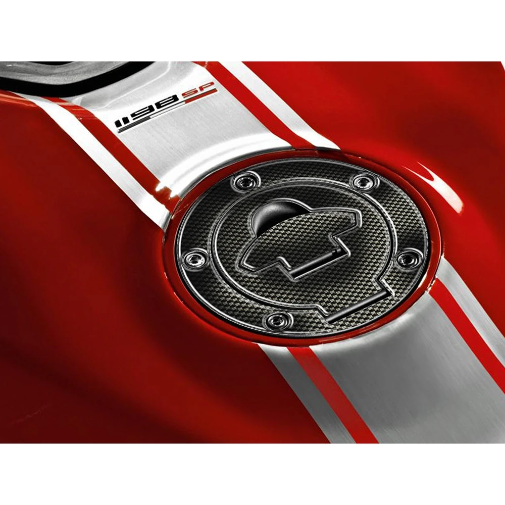 Tankcap- Protektor PRINT in carbon-look zu Ducati