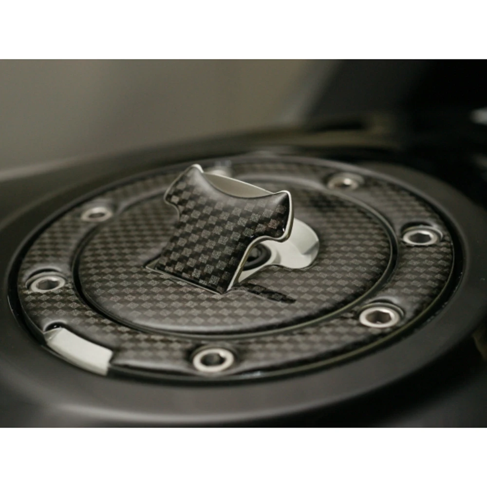 Tankcap- Protektor PRINT in carbon-look zu Honda