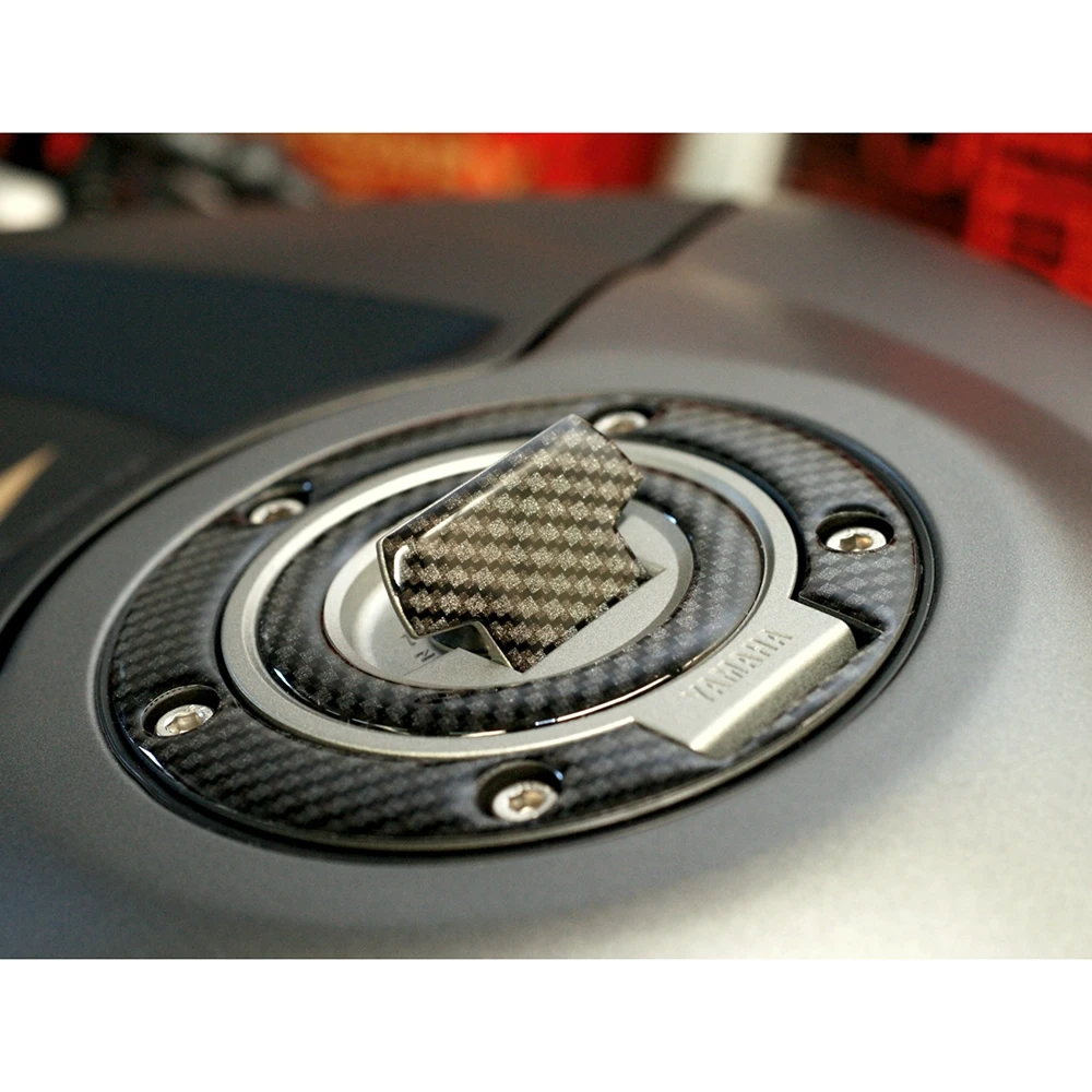 Tankcap- Protektor PRINT in carbon-look zu Yamaha