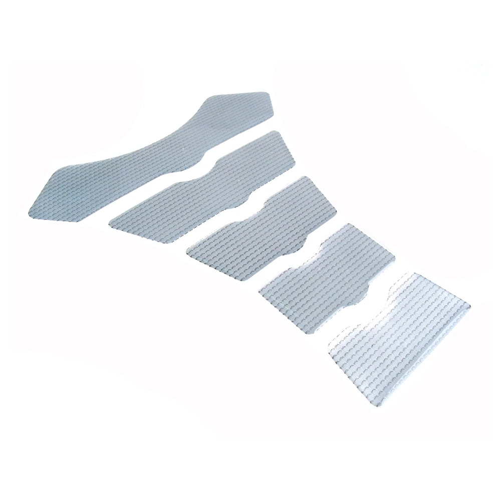 Tankprotektor XBIKE aus Gel (140 x 170mm) in SILBER