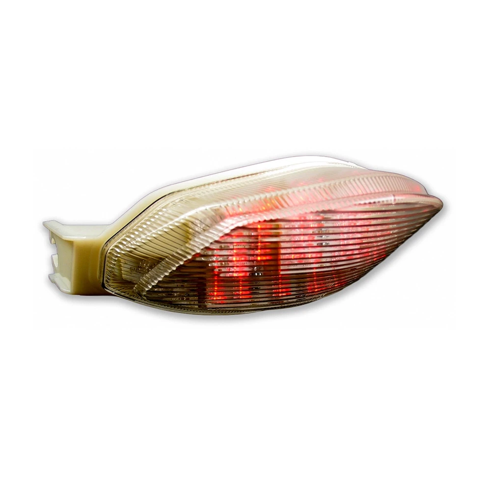 Rücklicht XBIKE mit integrierten Blinker mit transparentem Glas und LED (E