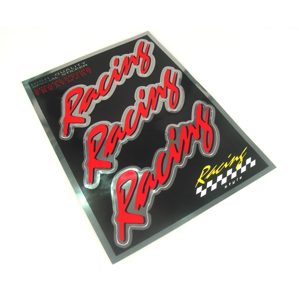 Sticker-Set 4R SPORTING TABS (130 x 95mm) Racing