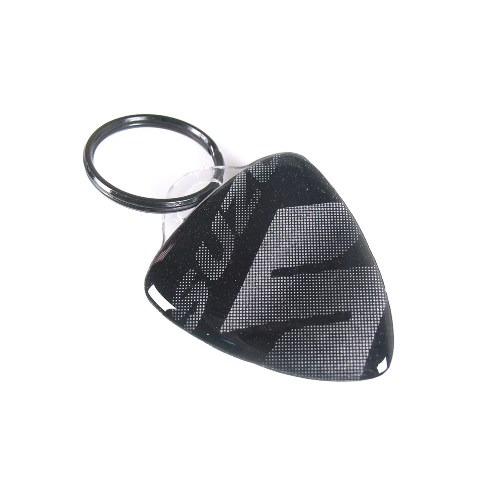 Schlüsselanhänger 4R 3D KEY SHIELD in GLITER-SILBER mit SUZUKI Logo