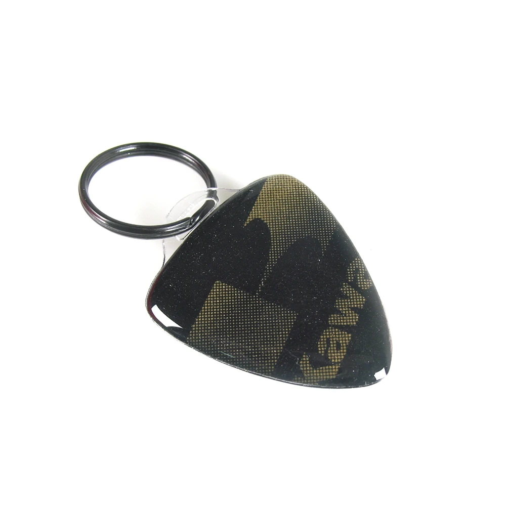 Schlüsselanhänger 4R 3D KEY SHIELD in GLITER-GOLD mit KAWASAKI Logo