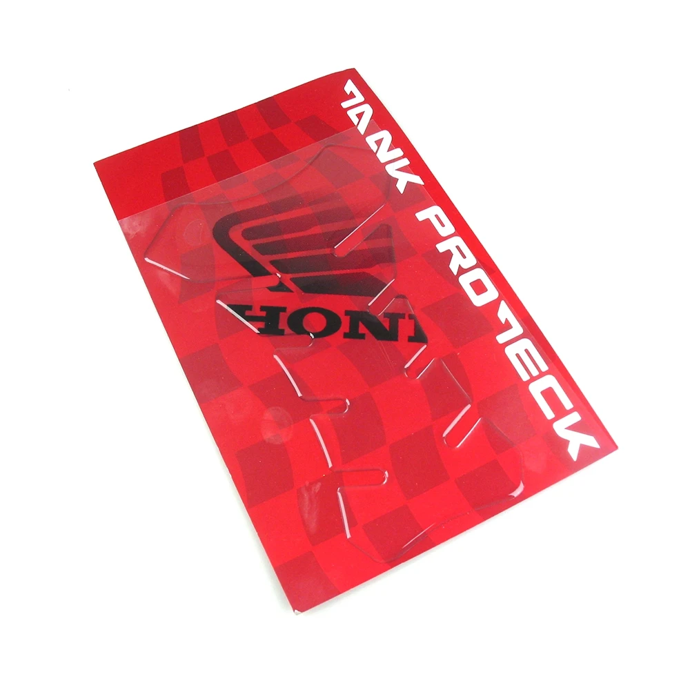 Tank Protektor 4R 3D RACING HONDA in SUPER-TRANSPARENT mit Logo