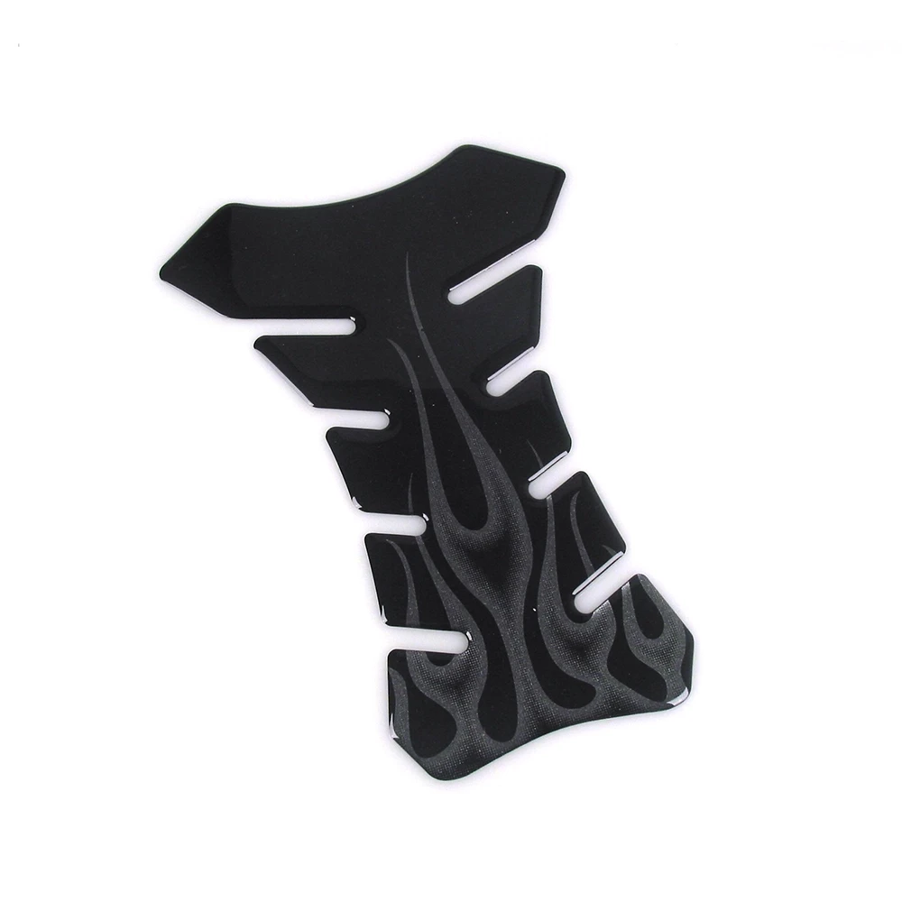 Tank Protektor 4R 3D FLAMES in schwarz/weiss