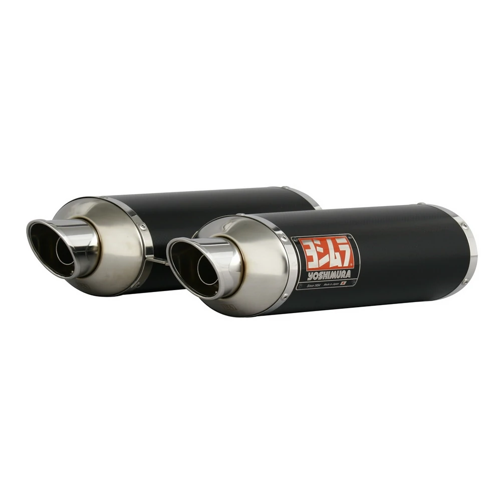 Auspuff Yoshimura OVAL in Metal Magic zu Suzuki (CH Homologiert)