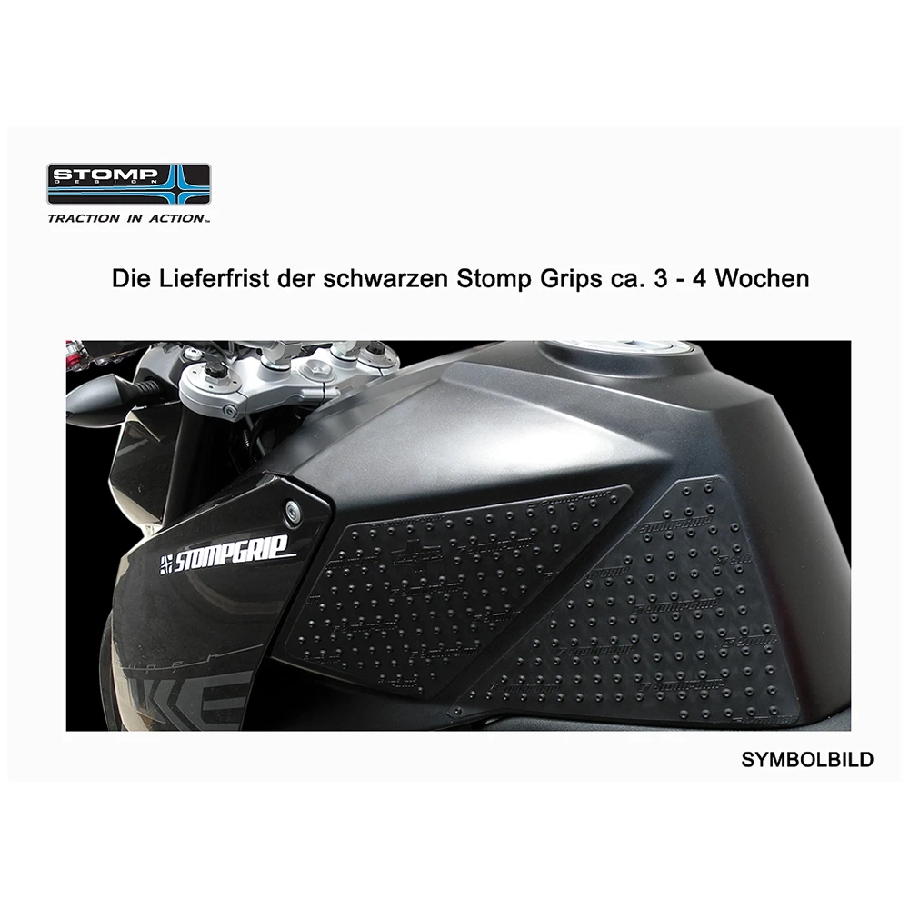 Universal Bogen STOMPGRIP VOLCANO (Paar) gross (Grip für besseres Handling