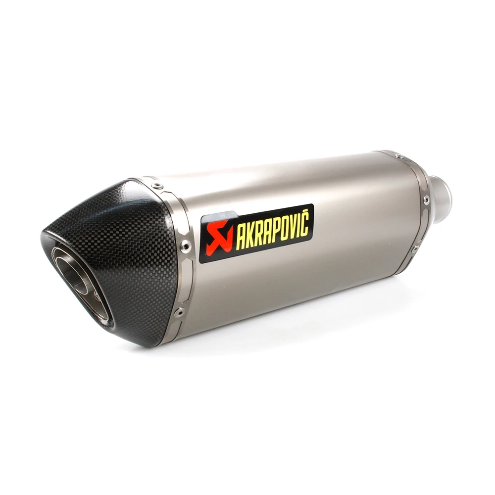 Auspuff AKRAPOVIC HEXAGONAL (SLIP-ON) in TITAN mit CARBON-ENDCAP zu Kawasa